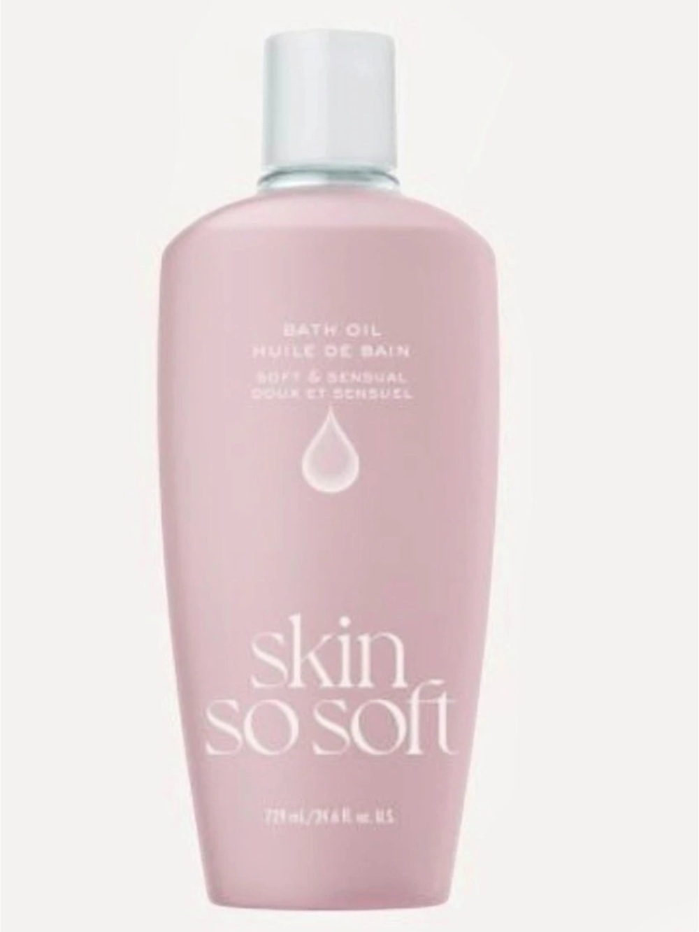 Avon Skin So Soft & Sensual Bath Oil, Pink BONUS SIZE